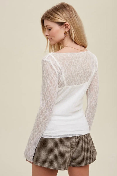 Lacey Blouse - White