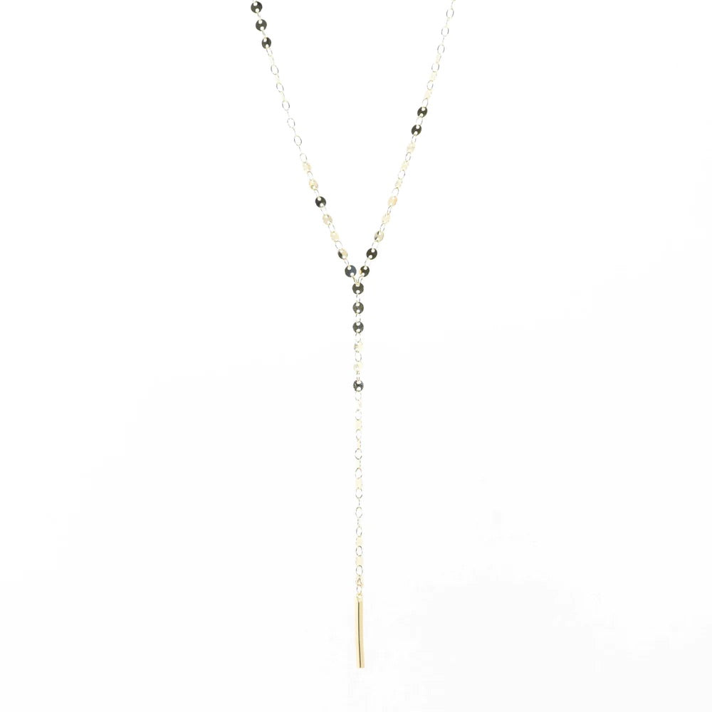 Chain Reaction Necklace - Silver