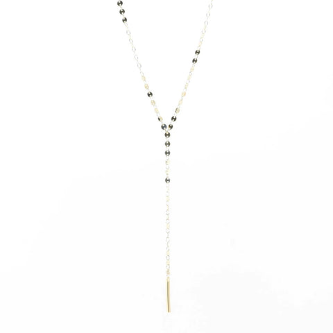 Chain Reaction Necklace - Silver