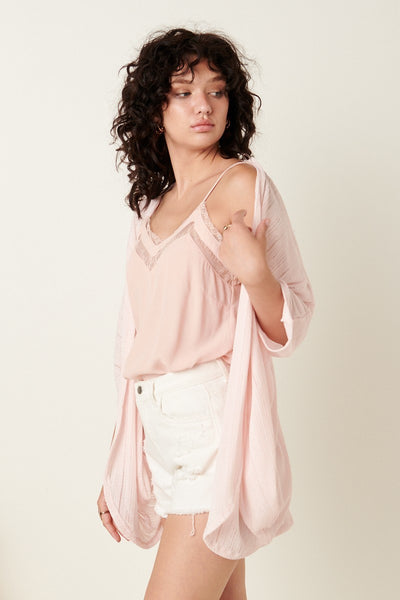 Beth Cardigan - Blush