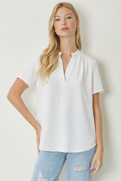 Colby Blouse - Ivory