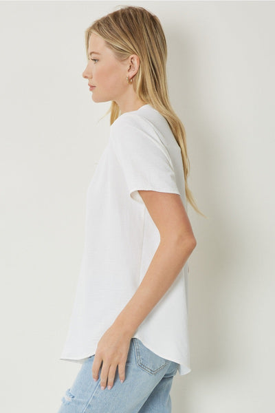Colby Blouse - Ivory